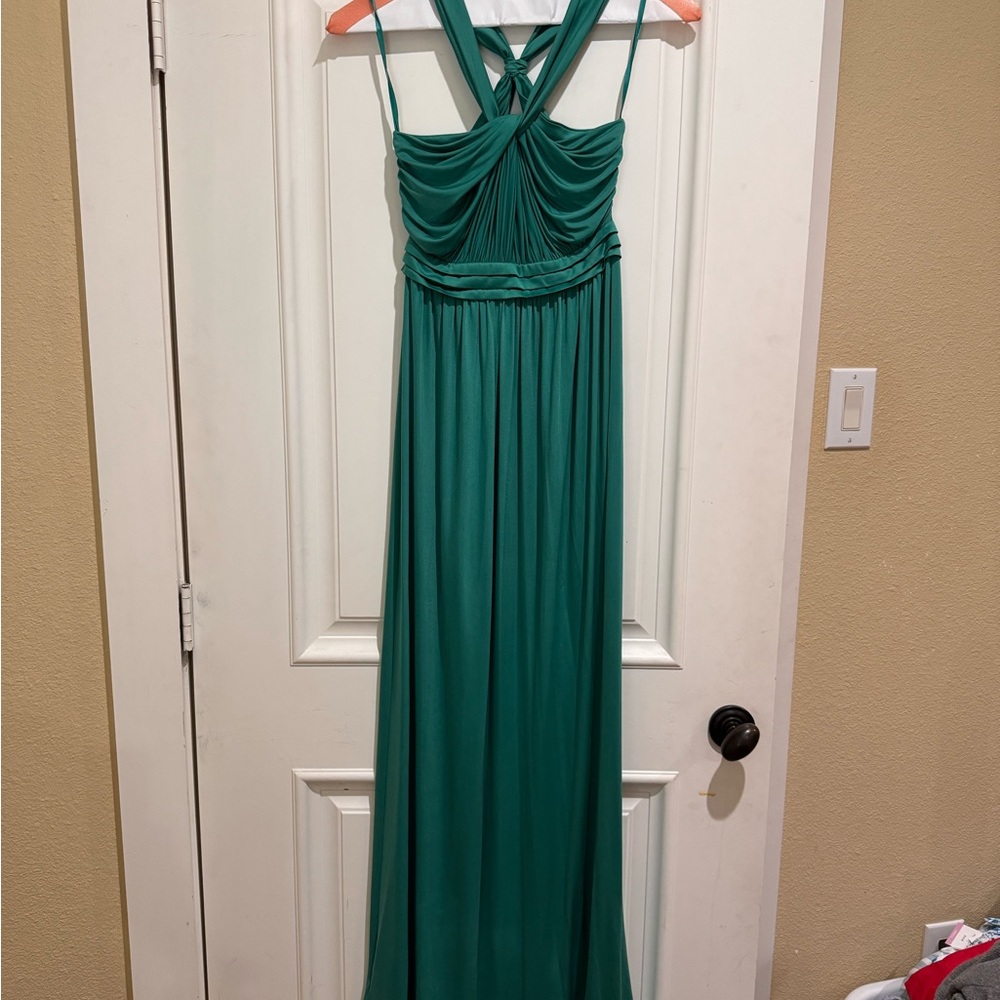 Elegant Green Evening Gown